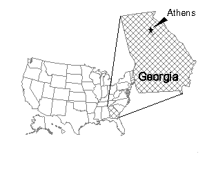 Directions to Athens, GA