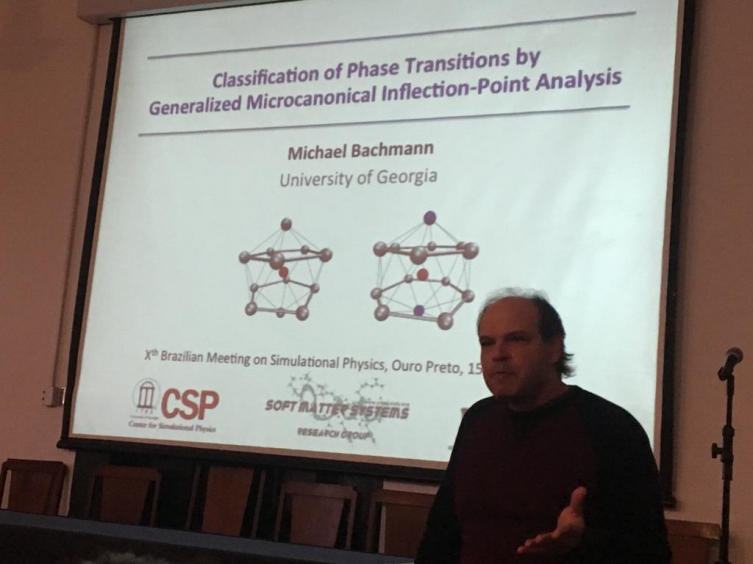 CSP member and Professor of Physics Michael Bachmann
